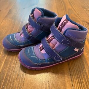 See Kai Run Atlas II Waterproof Boot Girls Size 2 Purple Insulated Winter Snow‎